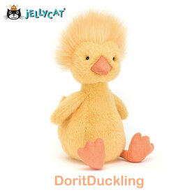 jellycat ジェリーキャット Dorit Duckling 希少 正規輸入品 ぬいぐるみ 柔らかい 安心 安全 赤ちゃん ベビー 出産祝い ギフト 誕生日 贈り物 プレゼント ふわふわ 大人 アヒル あひる DoritDuckling
