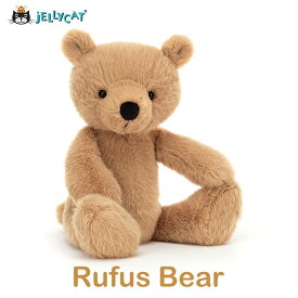 jellycat ジェリーキャット Rufus Bear 希少 正規輸入品 ぬいぐるみ 柔らかい 安心 安全 赤ちゃん ベビー 出産祝い ギフト 誕生日 贈り物 プレゼント ふわふわ 大人 子供 雑貨 くま クマ 熊 テディベア