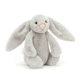 jellycat ジェリーキャット うさぎ バニー 兎 ウサギ 銀 シルバー バシュフルシルバーバニー SMALL 正規輸入品 ぬいぐるみ 柔らかい 安心 安全 赤ちゃん 子ども 大人 子供 雑貨 お洒落 おしゃれ ベビー 出産祝い ギフト 誕生日 贈り物 プレゼント かわいい 大人気