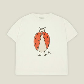 campamento カンパメント 半袖 Tシャツ 綿素材 オーバーサイズ tシャツ てんとう虫 子供 春夏 春 夏 ベビー キッズ 赤ちゃん 出産祝い ギフト スペイン ブランド 海外子供服 上質 子供用 2歳 3歳 4歳 5歳 6歳 7歳 8歳 90cm 100cm 110cm 120cm 130cm 女の子 男の子 お洒落