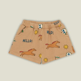 campamento カンパメント ショートパンツ ハーフパンツ トラックパンツ リブ素材 子供 春夏 春 夏 ベビー キッズ 赤ちゃん 出産祝い ギフト スペイン ブランド 海外子供服 上質 子供用 2歳 3歳 4歳 5歳 6歳 7歳 8歳 90cm 100cm 110cm 120cm 130cm 女の子 男の子 お洒落 茶色