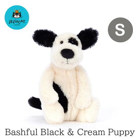 jellycat ジェリーキャット イヌ 犬 いぬ 黒白 SMALL 正規輸入品 ぬいぐるみ ふわふわ 赤ちゃん 子ども 大人 子供 雑貨 安心 安全 ベビー 出産祝い ギフト 誕生日 贈り物 プレゼント かわいい 大人気 ブロッサム BAS3BCP Bashful Black & Cream Puppy