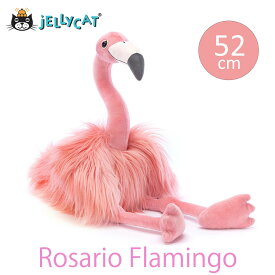 jellycat ジェリーキャット フラミンゴ ピンク 鳥 とり 希少 正規輸入品 Rosario Flamingo ぬいぐるみ 柔らかい 安心 安全 赤ちゃん ベビー 出産祝い ギフト 誕生日 贈り物 プレゼント 新生児 かわいい 大人気 52cm ふわふわ