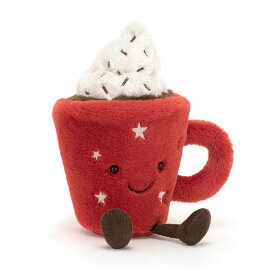 jellycat ジェリーキャット クリスマス ホットチョコレート カップ マグカップ 正規輸入品 ぬいぐるみ 柔らかい 安心 安全 赤ちゃん ベビー 出産祝い ギフト 誕生日 贈り物 プレゼント 新生児 かわいい 大人気 ふわふわ フワフワ インテリア 雑貨 HotChocolate