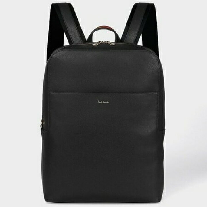 楽天市場 ポールスミス リュック インレイドストライプハンドル ブラック Paul Smith Grand Lounge