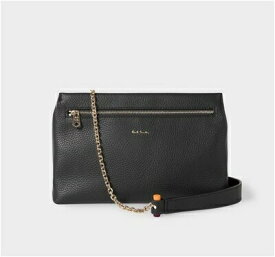 【送料無料】【ラッピング無料】ポールスミス ショルダーバッグ レジンTバー ミニショルダー ブラック Paul Smith メンズ ブランド 正規品 新品 ギフト プレゼント 人気 おすすめ