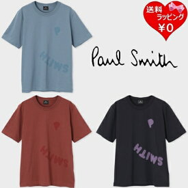 【送料無料】【ラッピング無料】ポールスミス Paul Smith Tシャツ Happy ビッグロゴ Tシャツ オーガニックコットン コットン100% * メンズ ブランド 正規品 新品 ギフト プレゼント 人気 おすすめ