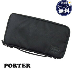 【SALE】【送料無料】【ラッピング無料】ポーター PORTER 長財布 TRAVEL WALLET ブラック メンズ ブランド 正規品 新品 ギフト プレゼント 人気 おすすめ