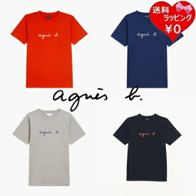 【送料無料】【ラッピング無料】アニエスベー agnes b Tシャツ ロゴTシャツ 日本製 綿100%