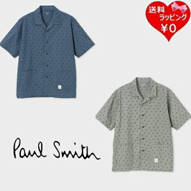 【送料無料】【ラッピング無料】ポールスミス Paul Smith ラウンジシャツ 半袖 アーティストストライプサークル 綿 100% メンズ ブランド 正規品 新品 ギフト プレゼント 人気 おすすめ