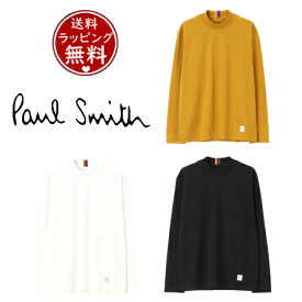 【SALE】【送料無料】【ラッピング無料】ポールスミス Paul Smith Tシャツ ストライプタブ モックネック ロングスリーブTシャツ ブランド 正規品 新品 ギフト プレゼント 人気 おすすめ