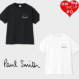【送料無料】【ラッピング無料】ポールスミス Paul Smith Tシャツ ウィメンズ Happy 半袖 綿100%