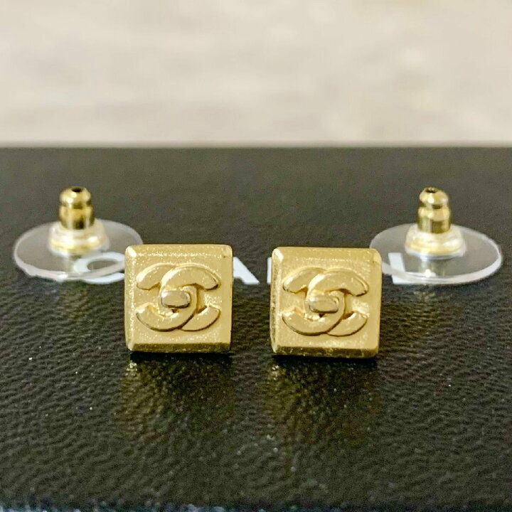 楽天市場】CHANEL シャネル ピアス 小ぶり ミニ ココマーク ターン 