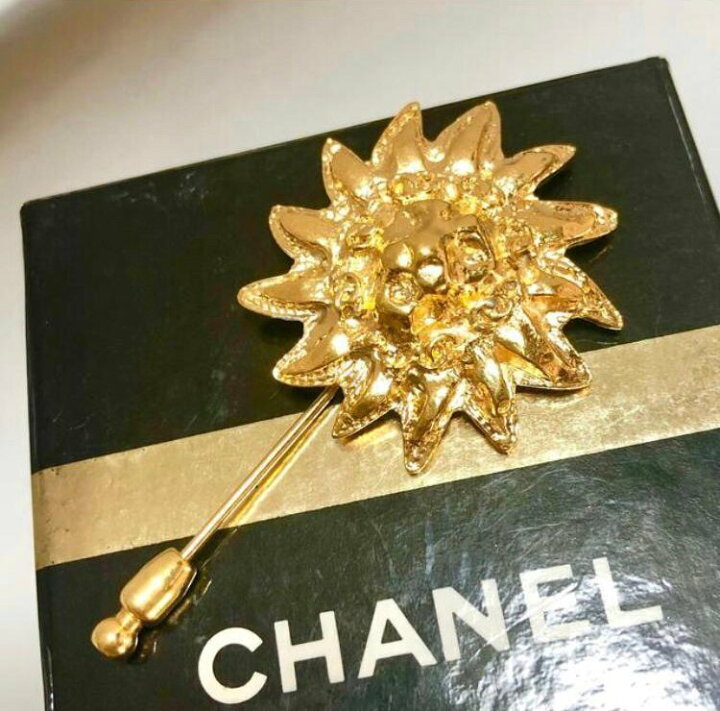 楽天市場】CHANEL シャネル ブローチ ライオン ココマーク 獅子 