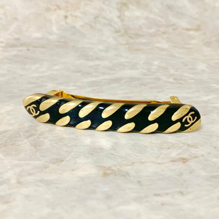 楽天市場】CHANEL シャネル バレッタ ココマーク キヘイ 喜平 チェーン  