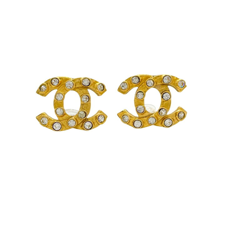 楽天市場】CHANEL シャネル イヤリング ココマーク 大ぶり デカ ライン 