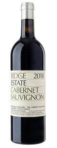 ���b�W �J�x���l�E�\�[���B�j�����E�G�X�e�[�g [2018] Ridge Cabernet Estate