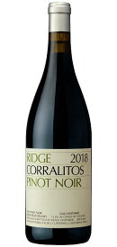 リッジ　コラリトス　ピノ・ノワール [2018]Ridge Corralitos Pinot Noir