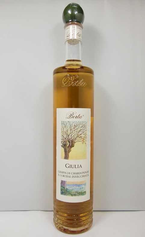 ベルタジュリア グラッパ 送料無料 ディ シャルドネBERTA Chardonnay Grappa Di 誕生日 お祝い Giulia