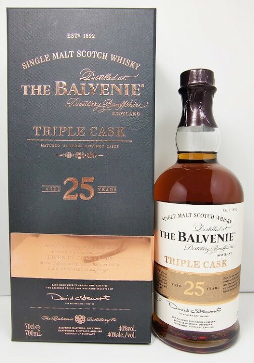 楽天市場】バルヴェニー 25年 トリプル・カスクThe Balvenie 25 years 