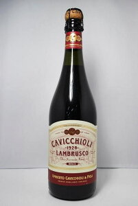 �J�r�b�L�I�[�������u���X�R�E���b�\�E�h���`�F�y12�{�zCavicchioliLambrusco Rosso Dolce