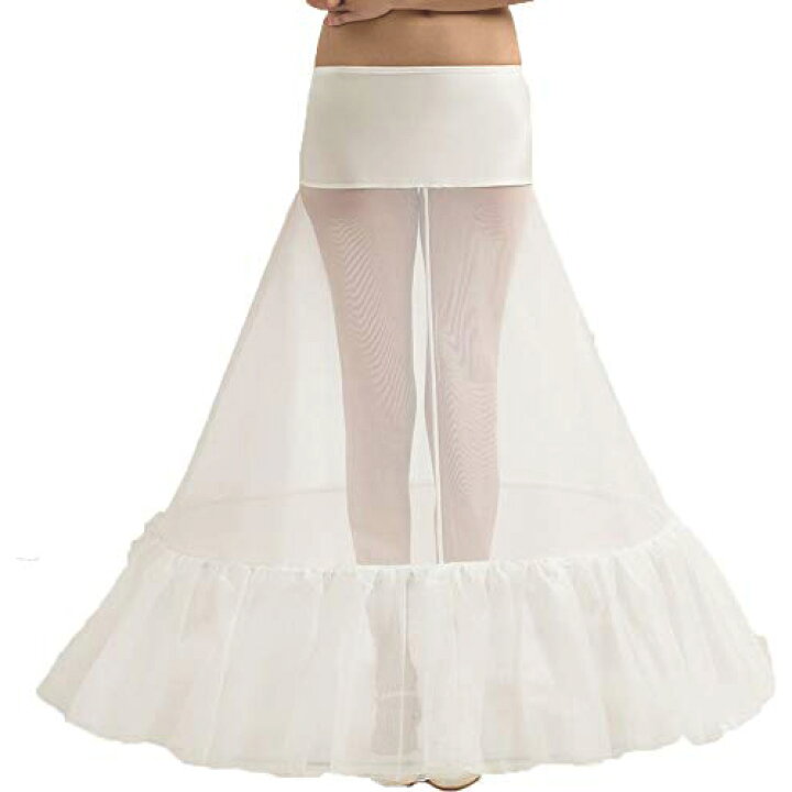 楽天市場】パニエ Aライン用 ボリューム 白 ロング 大人 ウエディング  