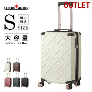 アウトレット LEGEND WALKER デッキ・ジッパープラス (B-5514-49) スーツケース キャリーケース キャリーバッグ ファスナータイプ 容量拡張機能 防犯ファスナー ダブルキャスター ダイヤルロッ