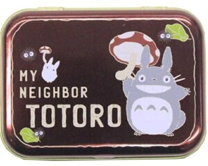 となりのトトロ ジブリ缶  小物入れ スタジオジブリ スチール缶 トトロ シール・ピン・付箋入れ アクセサリー サプリ入れ