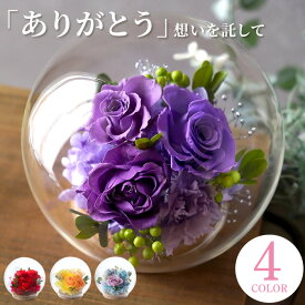 花 母親 誕生日 プレゼント 還暦祝い プリザーブドフラワー お祝い 花 『彩りバブル ドーム 』 古希祝い 米寿 喜寿祝い 赤 紫 黄 ギフト 退職祝い 誕生日プレゼント 義母 女性 60代 50代 おばあちゃん 結婚祝い 結婚記念日 両親 ガラスドーム バラ プリザ クリスマス FLEGRE
