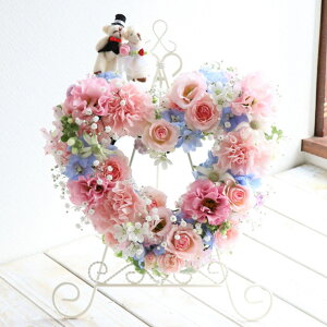 結婚祝い リース 生花の人気商品 通販 価格比較 価格 Com