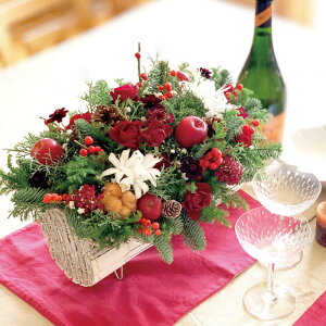 クリスマス テーブル 花の通販 価格比較 価格 Com
