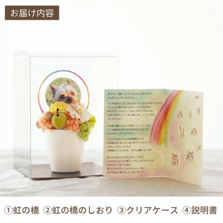 楽天市場 あす楽16時まで プリザーブドフラワー お供え ペット 仏花 お彼岸 虹の橋 ミニ 仏壇 おしゃれ 犬 お悔やみ 贈り物 四十九日 法要 メモリアルグッズ 写真 メモリアル ペット供養 供養花 命日 お供え物 お供え花 ミニ仏壇 喪中見舞い 花 お花 即日発送 楽天市場 あす楽16時まで プリザーブドフラワー お供え ペット 仏花 お彼岸 虹の橋 ミニ 仏壇 おしゃれ 犬 お悔やみ 贈り物 四十九日 法要 メモリアルグッズ 写真 メモリアル ペット供養 供養花 命日 お供え物 お供え花 ミニ仏壇 喪中見舞い 花 お花 即日発送