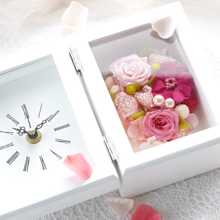 楽天市場 あす楽16時まで 誕生日プレゼント 女性 70歳 60代 てまり 花時計 退職祝い プレゼント 女性 おしゃれ プリザーブドフラワー 和風 時計 還暦祝い 赤 義母 おばあちゃん 祖母 誕生日 古希 喜寿 紫 傘寿 米寿 祝い 60歳 77歳 70代 80代 定年退職