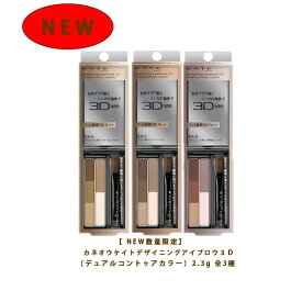 【 NEW 数量限定】ケイト　デザイニングアイブロウ3D（デュアルコントゥアカラー）2.3g　カネボウ アイブロウ パウダーアイブロウ