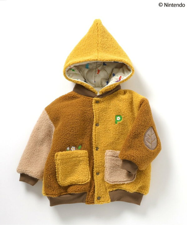 楽天市場】☆30％OFF☆ BREEZE ピクミン リバーシブルボアブルゾン  