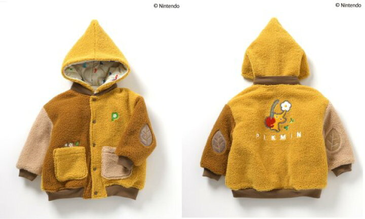 楽天市場】☆30％OFF☆ BREEZE ピクミン リバーシブルボアブルゾン  