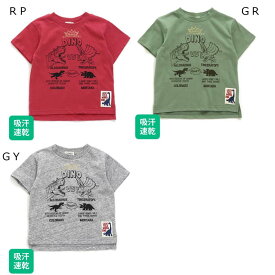 ☆20％OFF☆ F.O.KIDS吸汗速乾加工DINOSAUR VS 半袖Tシャツ　R307103_23夏