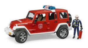 Bruder/ブルーダー Jeep Rubicon消防カスタム(フィギュア付き)(02528)Pro Seriesプロシリーズ【包装不可】JOBインターナショナル
