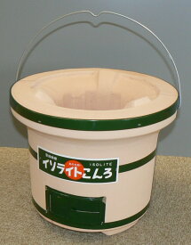 【目皿仕様変更あり】イソライトこんろ能登珪藻土しちりん(大)ツル付き七輪☆日本製☆ 木炭コンロ