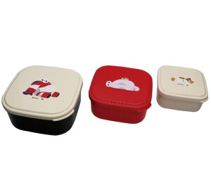 ֓`֐ DISNEY `V[Y BAYMAX&Mochi V[`Zbg3P Sealed Lunch BOX 3pcs.set DIK-1501 xC}bNX` 吼