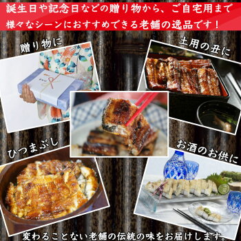 お中元や土用の丑の日に超特大うなぎ