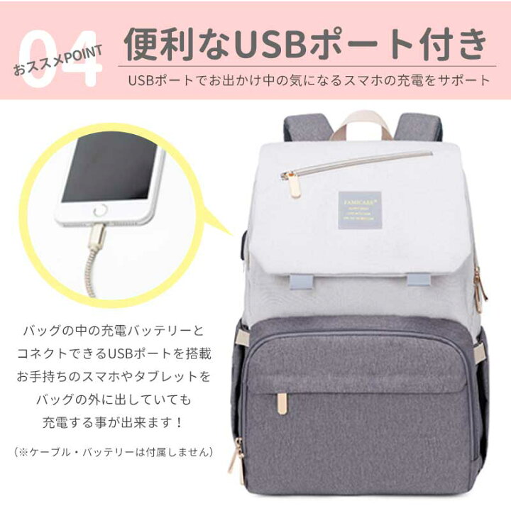 楽天市場】マザーズバッグ ベビーカーバッグ 大容量 多機能 保冷バッグ  