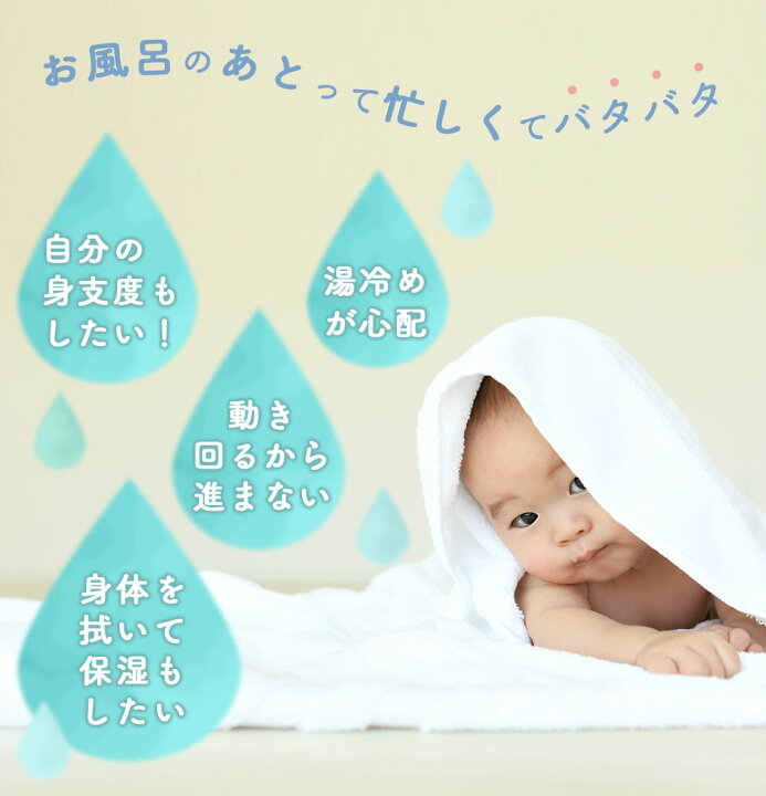 楽天市場】【4/9限定 最大15%OFFクーポン】 ベビー バスローブ キッズ  
