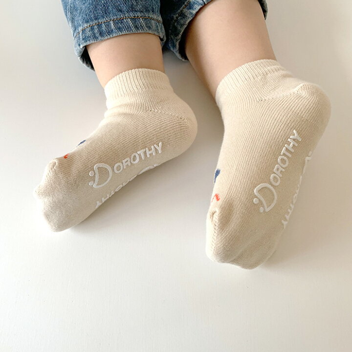 新品⭐️ベビー ソックス 靴下 ５足セット 14〜16cm 韓国 くすみカラー 通販