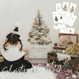 タペストリー クリスマス タペストリー 飾り 装飾 小さめ クリスマスツリー パーティ おうちスタジオ おうち時間 モミの木 デコレーション フォトブース 韓国 セカンドツリー おしゃれ ヒイラギ xmas