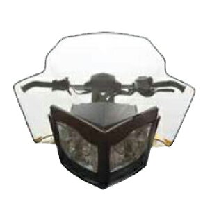 ski-doo/�X�L�[�h�DSPORT PERFORMANCE FLARED WINDSHIELDSmoke 183; 17 1/2" (44.5 cm)REV-XP