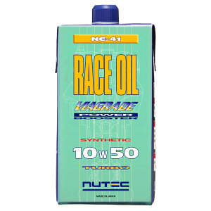NUTEC j[ebN NC-41 RACE OIL 1L [ 10W-50 / 10W50 ]GWIC [^[IC 