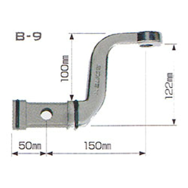 楽天市場】SOREX （ソレックス）ステンレスヒッチボールマウントB-9 