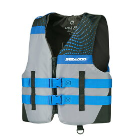 SEA-DOO（シードゥ）ライフジャケット ナイロン（ユニセックス）Motion PFD（グレー/ブラック）＃285976 JCI認定（PWC）