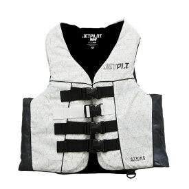 JETPILOT（ジェットパイロット）STRIKE PLUS 4バックル CGA（WHITE）JA23128CGA　ライフジャケット-JCI予備検査合格実績型